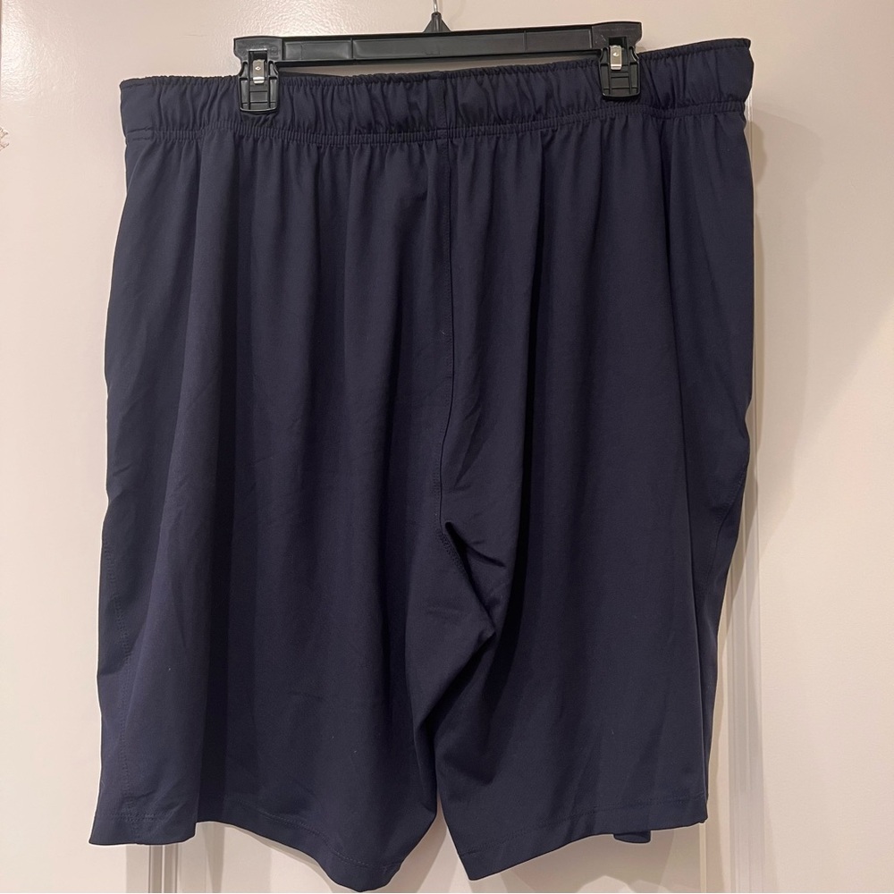 Glacier Performance Navy Blue Athletic Shorts